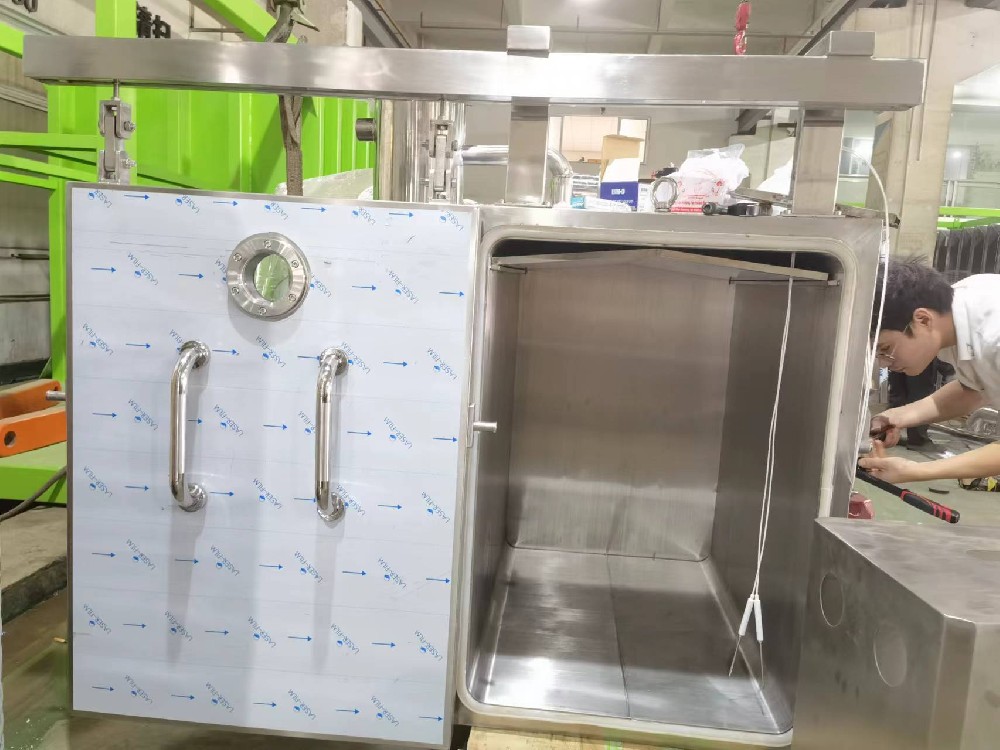 梅州預制菜項目，客戶量身定制處理量100公斤熟食真空冷鮮機即將交付。